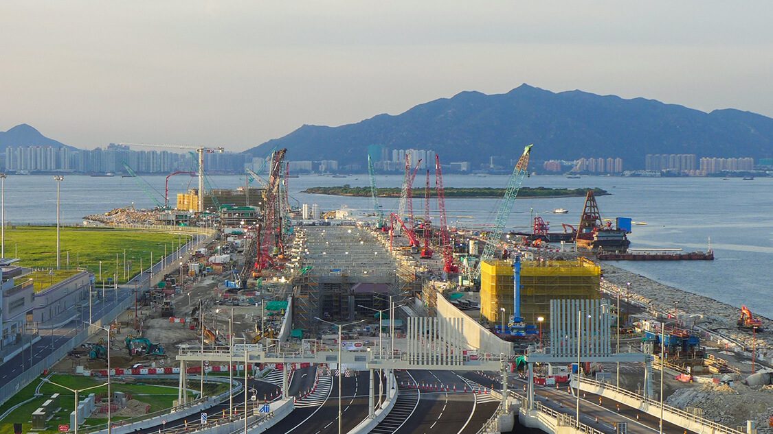 Tuen Mun-Chek Lap Kok Link - Site view